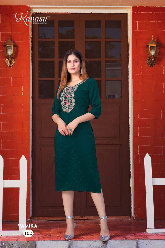 Vamika By Kanasu Designer Kurtis Catalog